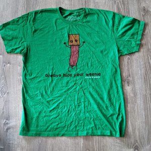Goliath "Always Hide your Weenie" Men T shirt